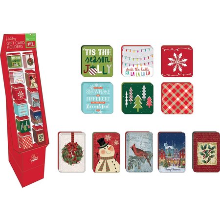 PAPER IMAGES Multi-Color Christmas Gift Card Holder CTGC66FD-2